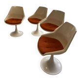 4 Vintage Tulip Chairs