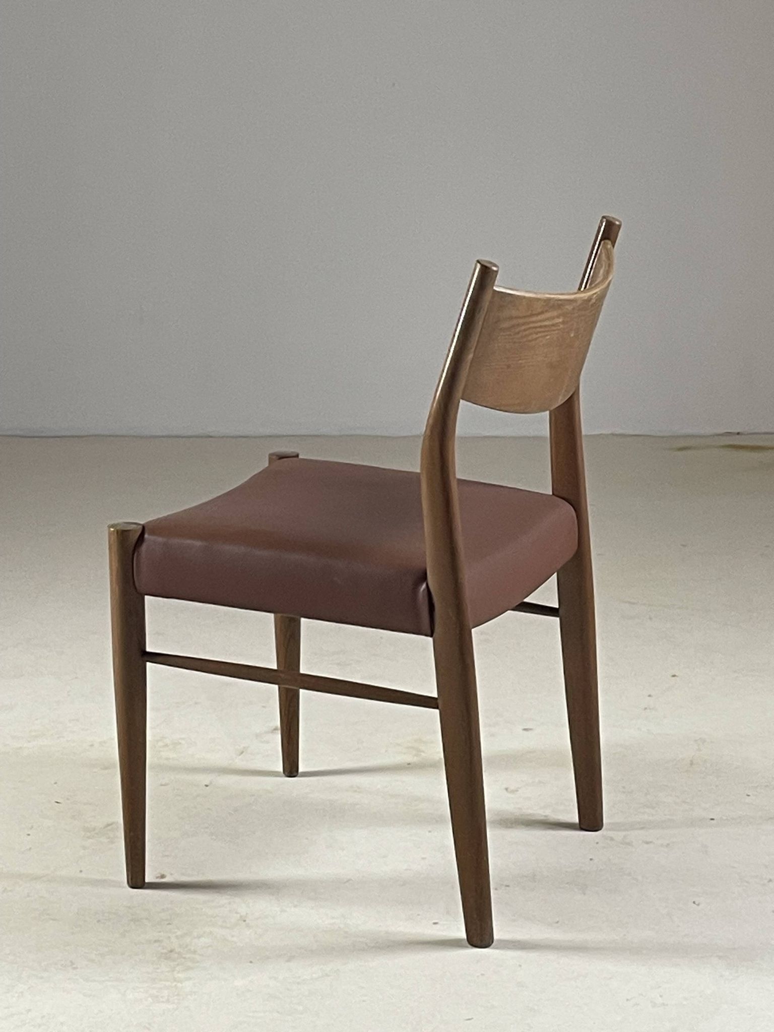 Chaise vintage de style scandinave, années 1960