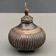Bronze Inkwell Indian Nineteenth Peacock Bird Decor