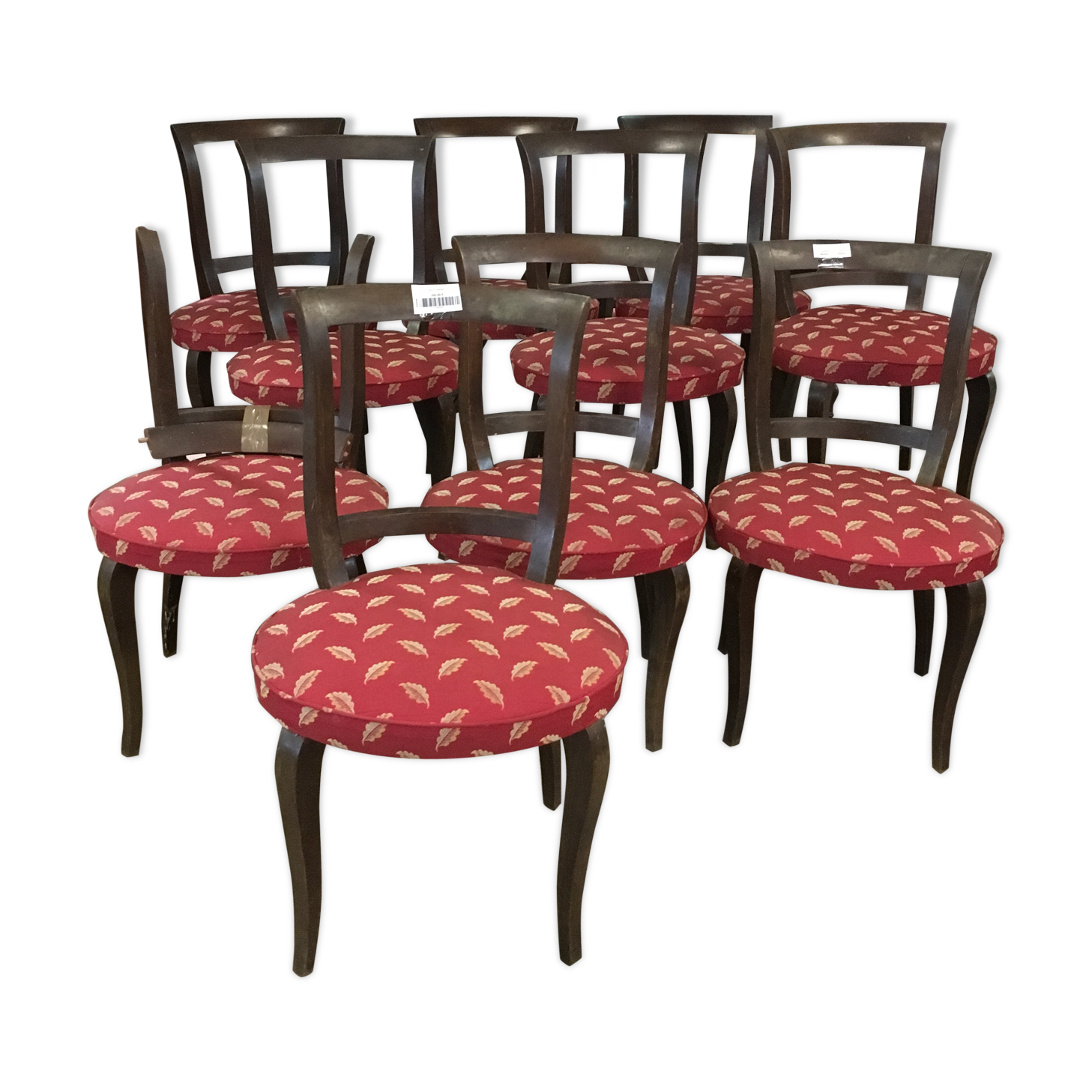 Set of 10 chairs
