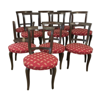 Set of 10 chairs