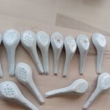 Vaisselle chinoise en porcelaine dite graine de riz  des années 50