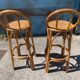 Rattan bar stools