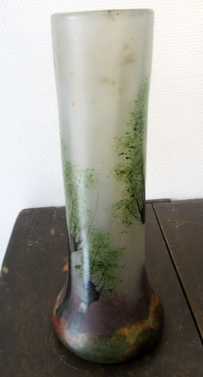 Paire de vases, signés Legras