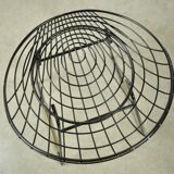 Ensemble de deux tabourets en fil métallique KM05 conçus par Cees Braakman pour Pastoe, 1950