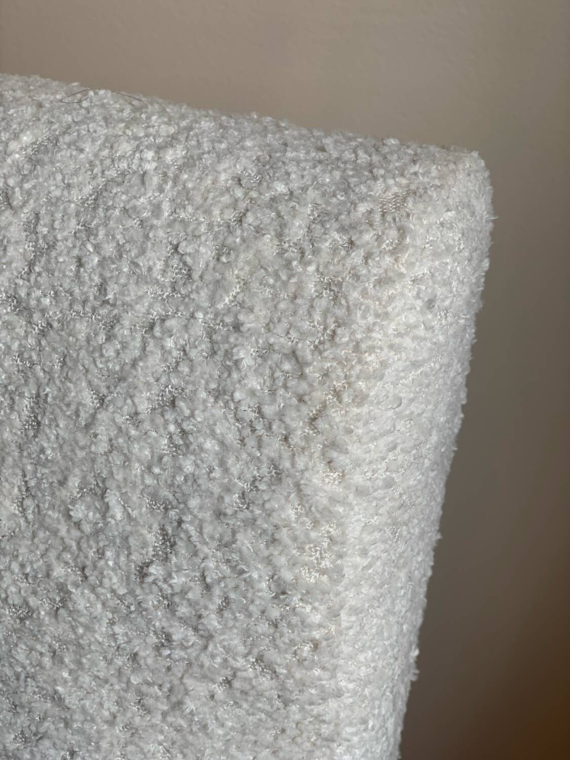 Vintage 70s boucle armchair