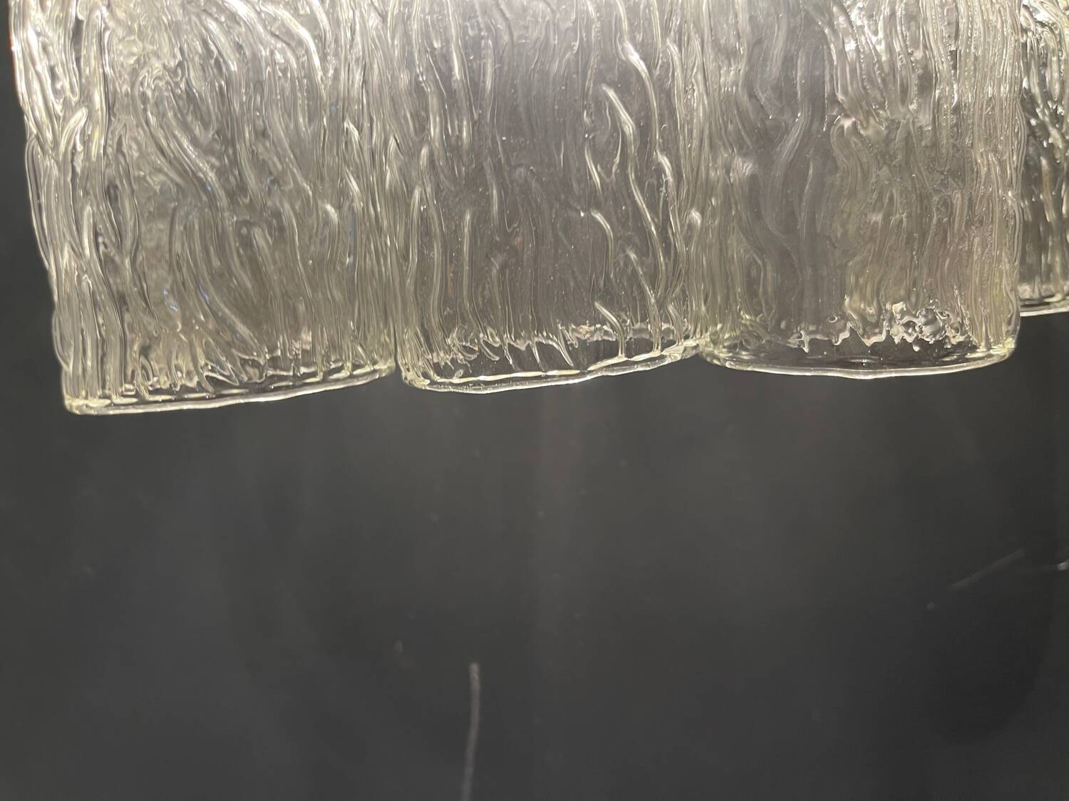 Murano Glass Tube Wall Sconces – Set of 2, Italy, 1980s