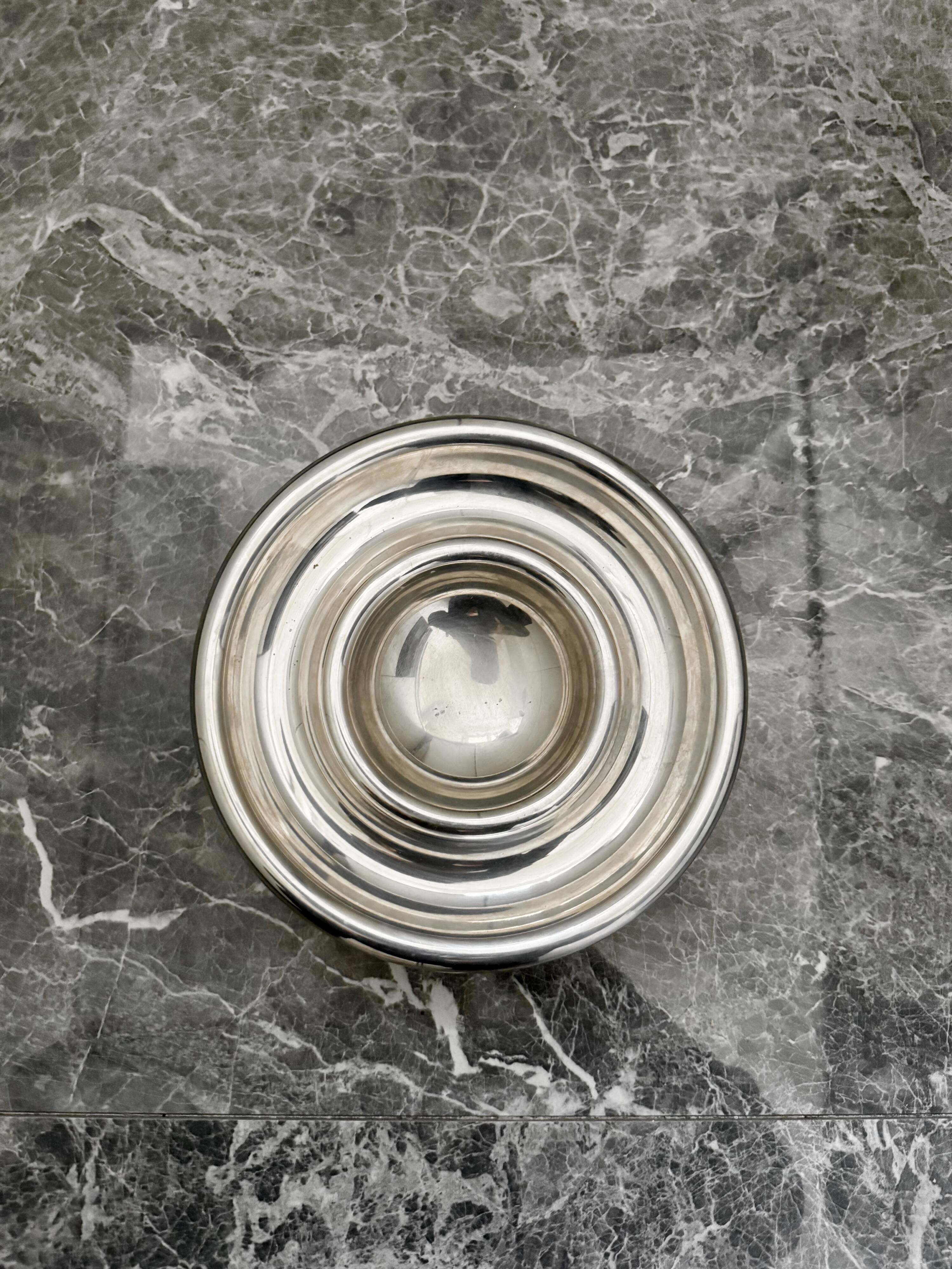 Ashtray by Enzo Mari for Danese Milano, Italy, 1970s.