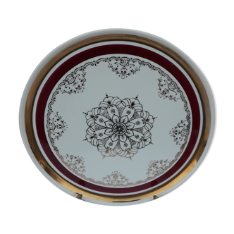 French porcelain pie dish 29.5 cm diameter