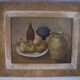 French painting oil on panel Still Life signed J. Paillou