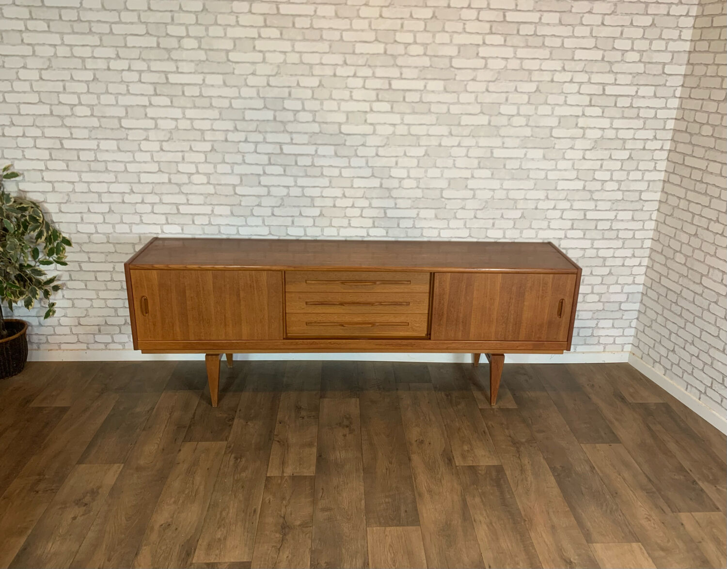Vintage scandinavian sideboard 1960