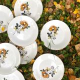 Antique dessert plates