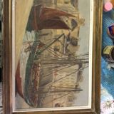 Tableau signé pinard 1924