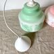 Suspensions en opaline vintage