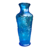 Glass vase from vintage Empoli glassworks 70s 80s