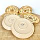 7 assiettes à dessert grès HB Henriot Quimper