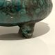 Cendrier en céramique émaillée en forme de brûle-parfum chinois