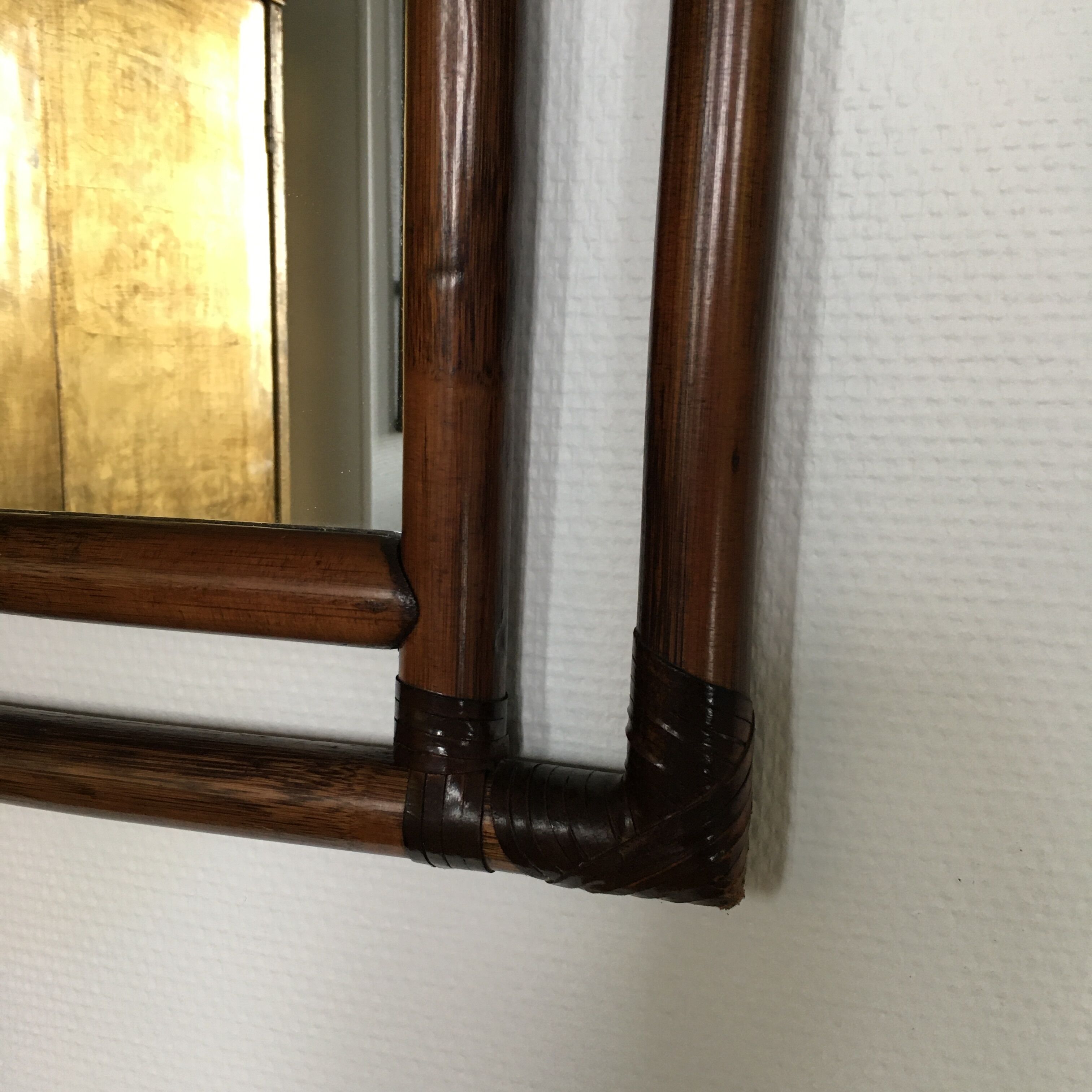 Rattan mirror  62x76cm