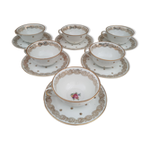 Lot de 6 tasses à thé ou à café