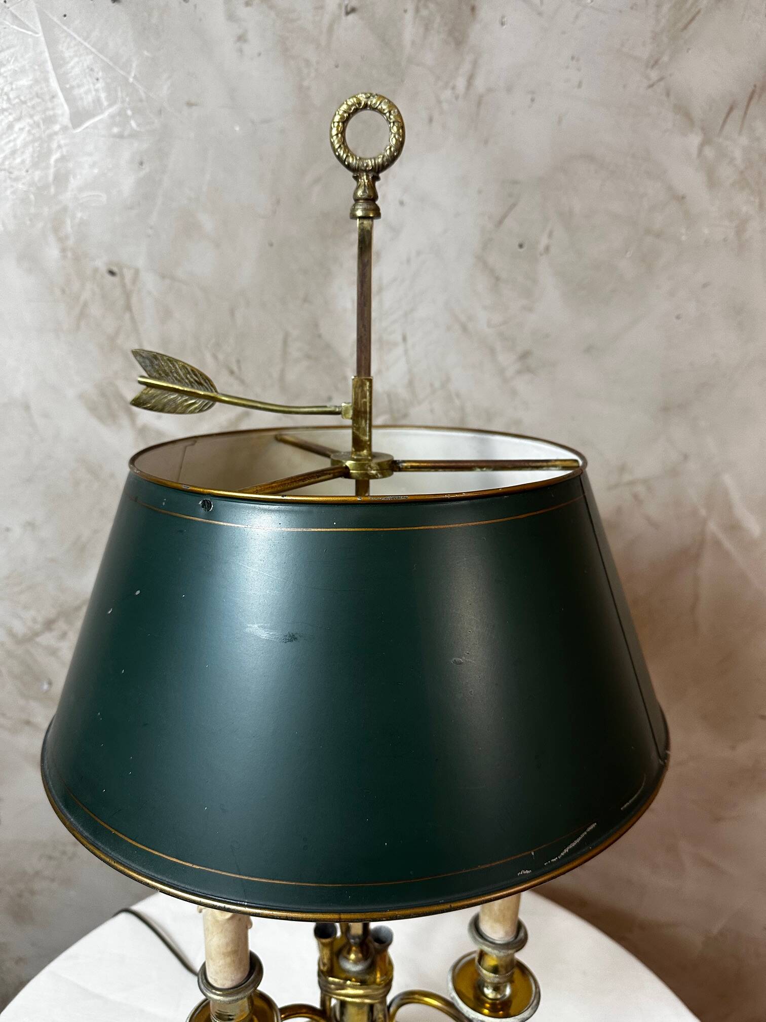 19th-century bouillotte lamp