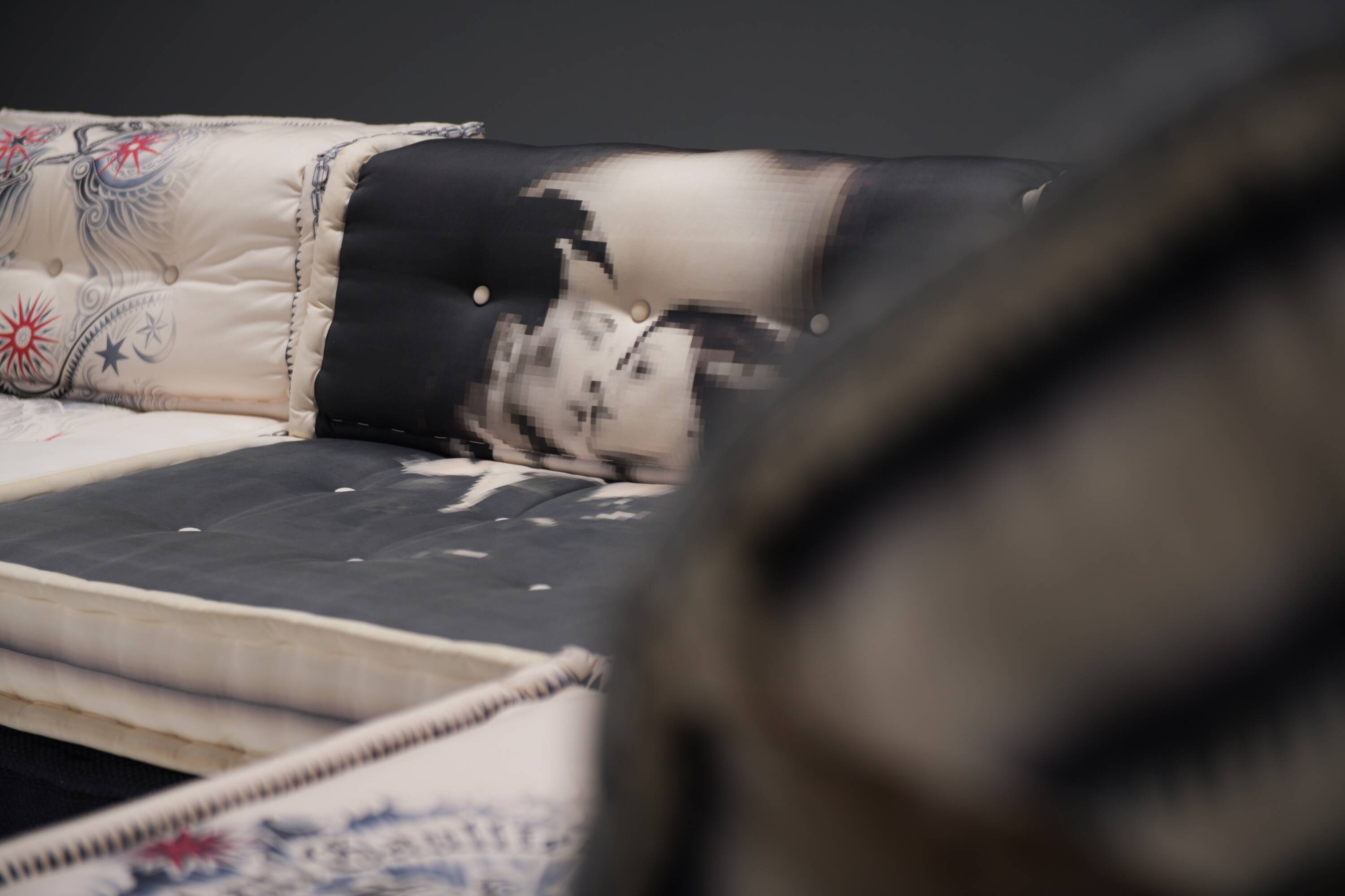 Mah Jong ‘Jean-Paul Gaultier’ edition by Hans Hopfer for Roche Bobois France