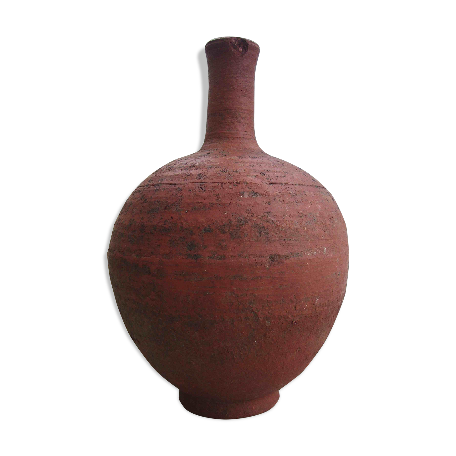Terracotta vase