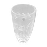 1970s Vase (large model) classic and timeless Bohemian Crystal