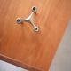 Table basse en bois de teck scandinave, 1960