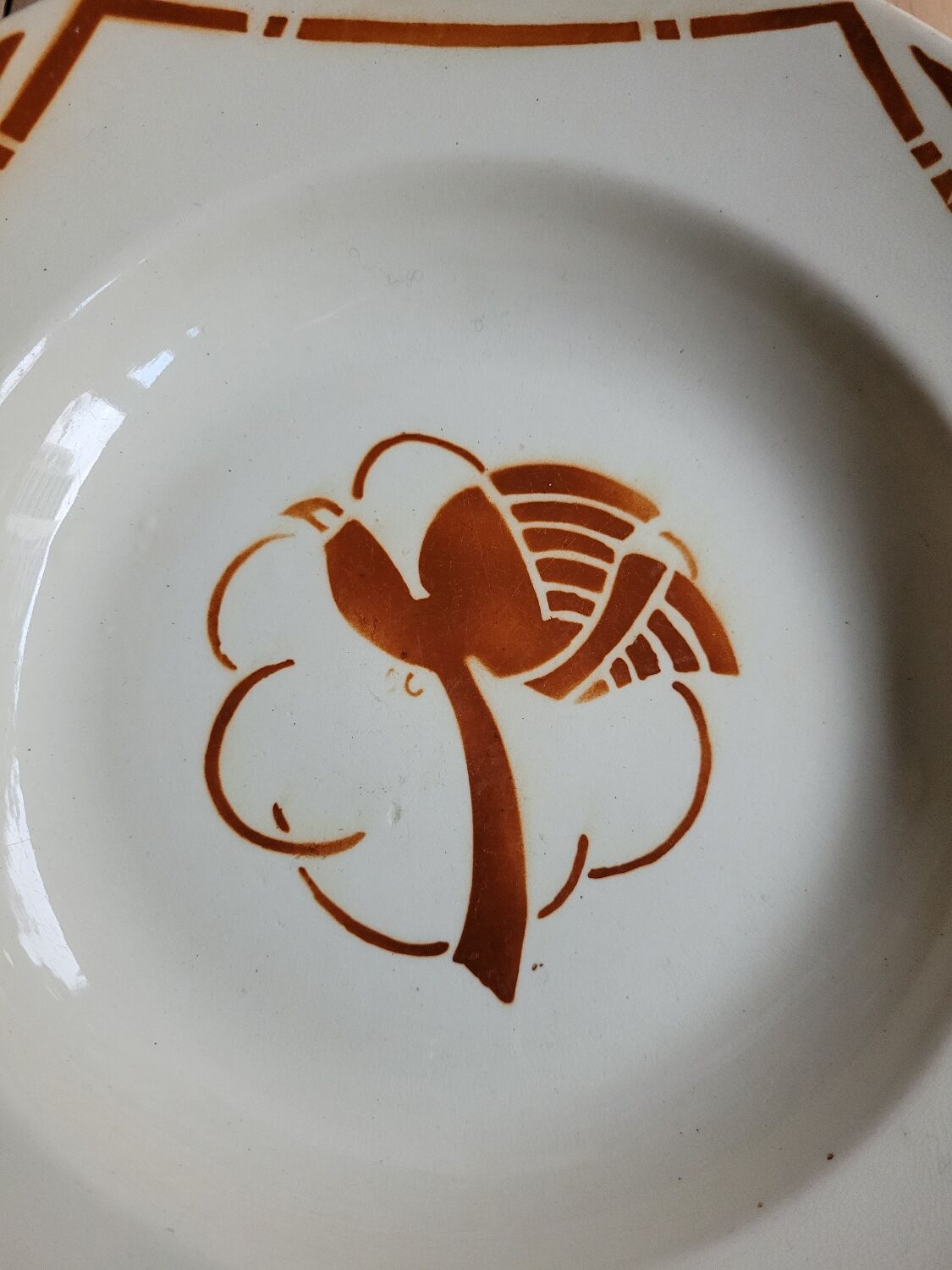 Two hollow plates Paradis de Badonviller