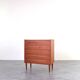 Mid-Century Danish Teak Chest of Drawers, 1960s