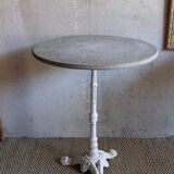 Round marble bistro table