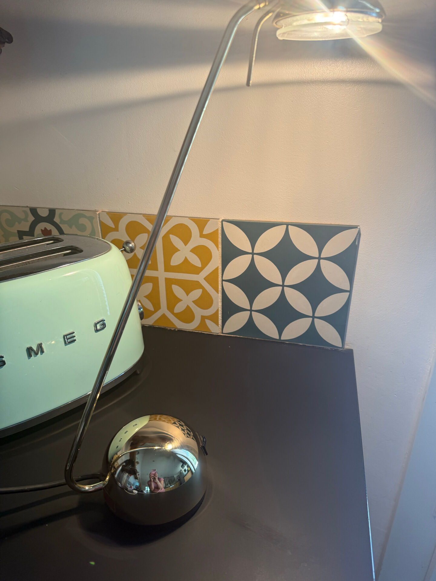 Lampe doré design