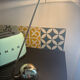 Lampe doré design