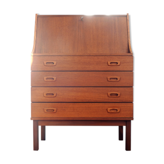 Vintage Scandinavian teak secretary
