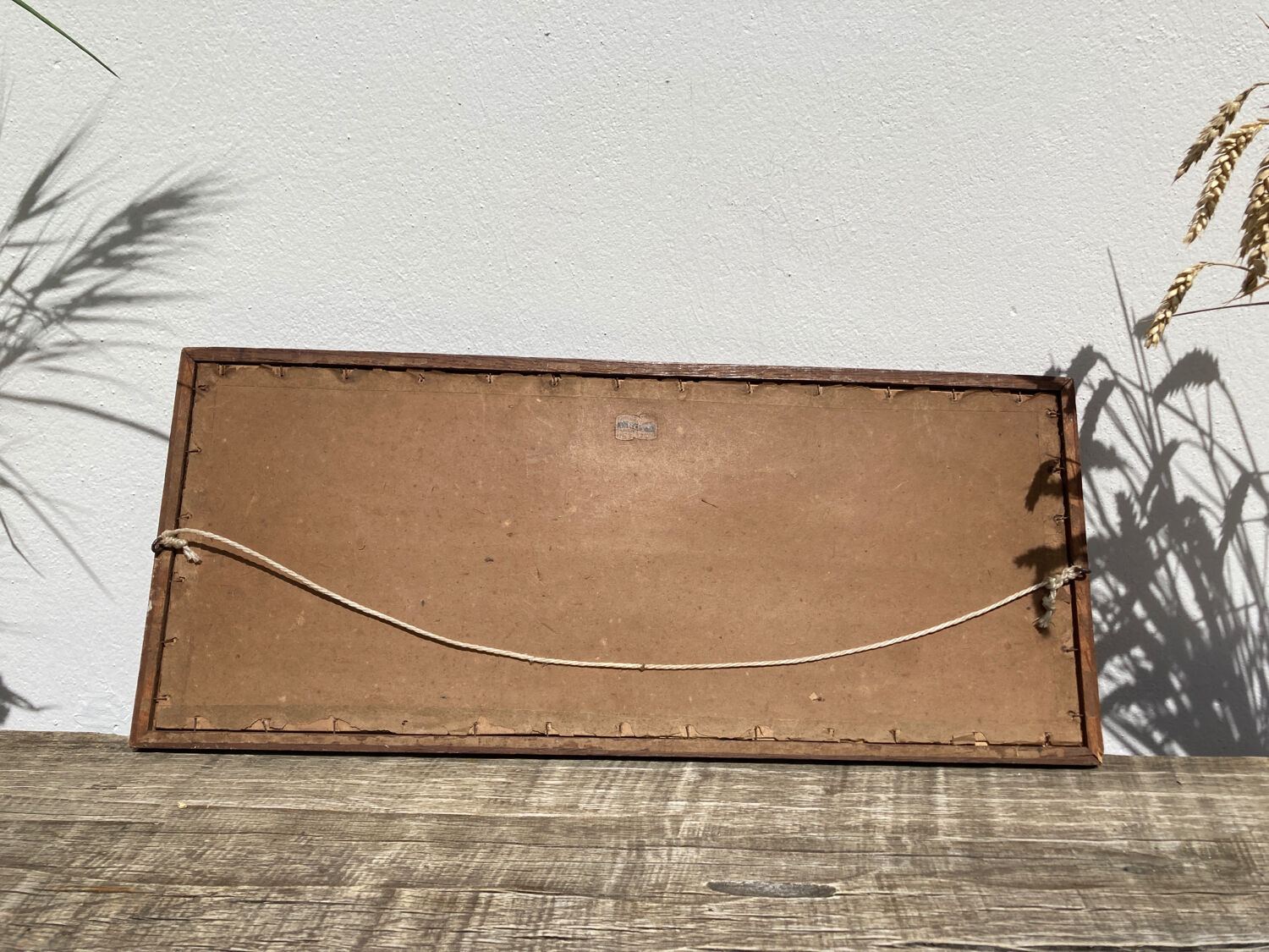 Photograph of Marseille 1950 - panoramic Mediterranean port and city printed by G. Arnaud - antique print