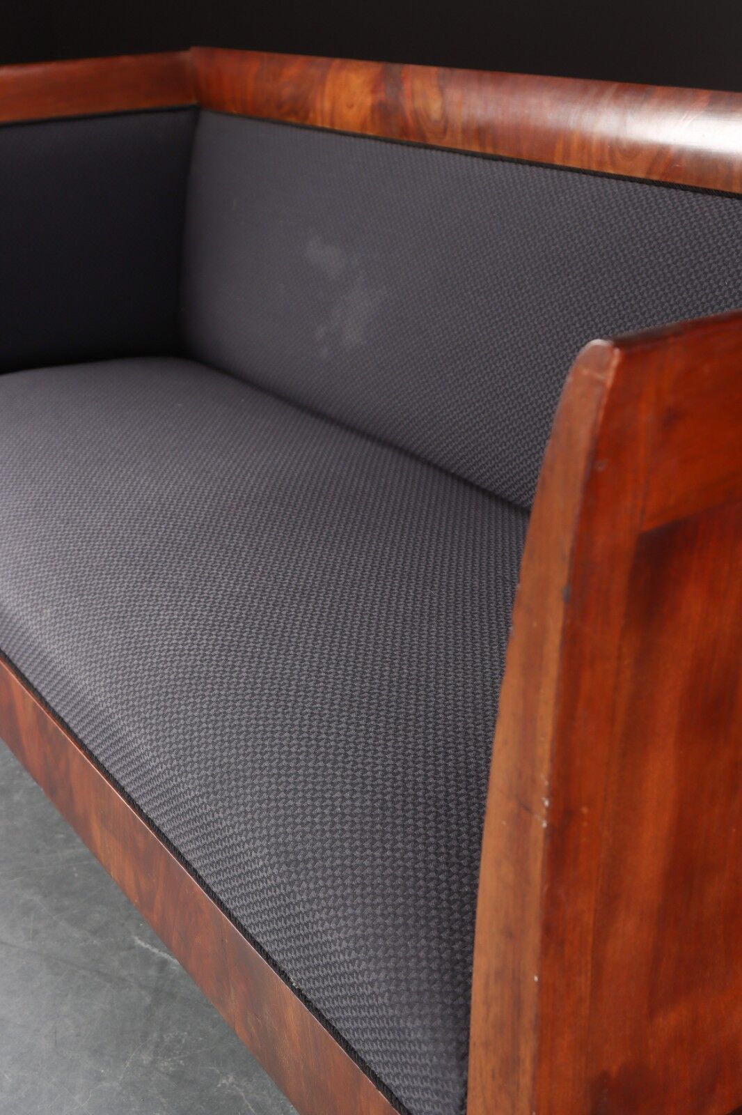 Danish master carpenter mahogany sofa, approx. 1930s