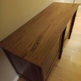 Very Empire half-column XIX century low sideboard