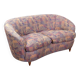 Vintage wooden fabric sofa Italy 1960s original