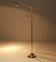 Lampe de sol en laiton de Massive, Belgique, années 1980.