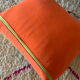 Vintage canvas cushion