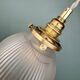 Vintage tulip suspension in frosted glass (TFB1)