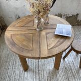 Maison Regain round elm table