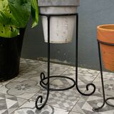 Wrought iron plant support/door