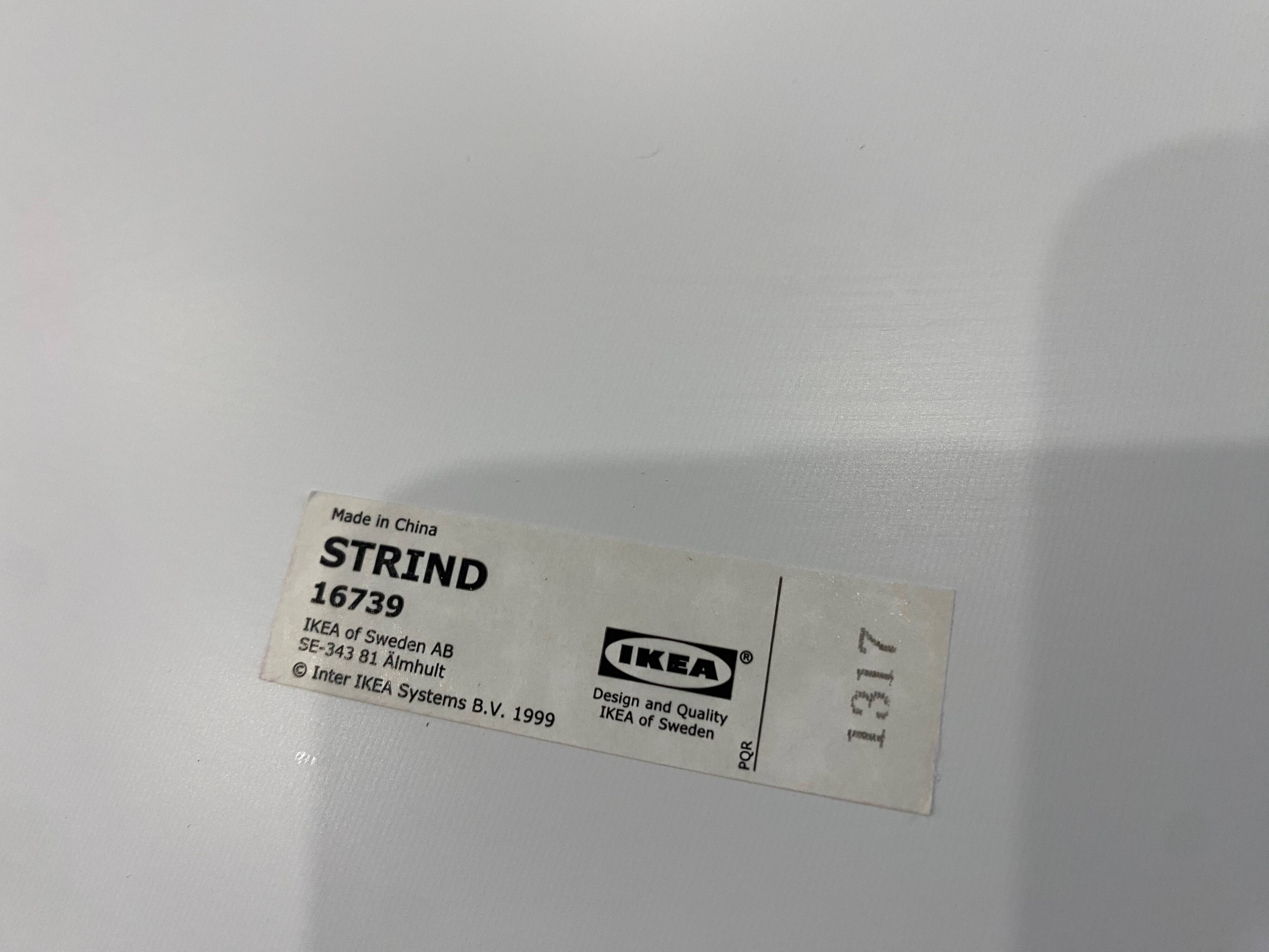 STRIND coffee table by Ehlen Johansson for IKEA, vintage white, 1970s