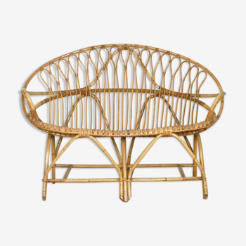 Rattan seat