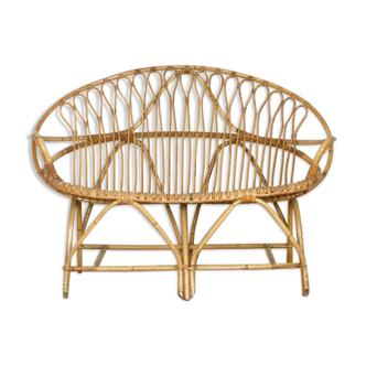 Rattan seat