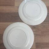 Vintage set of 5 Badonviller Luneville plates and others