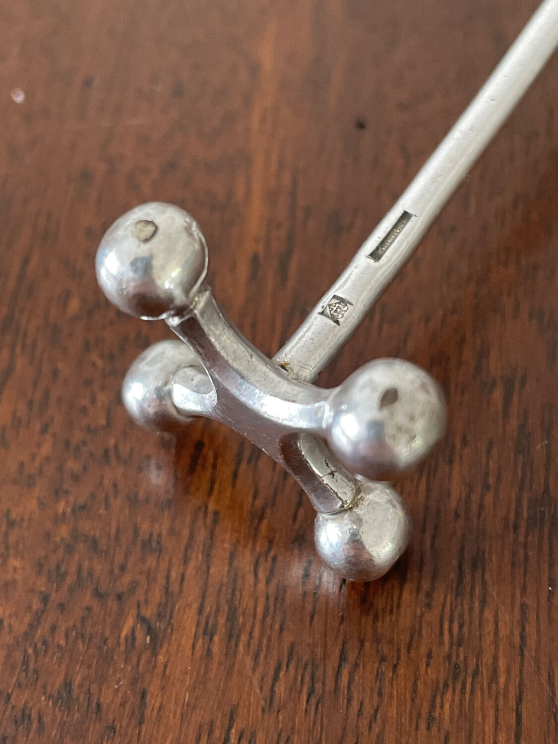 6 knife holder Christofle silver metal nineteenth century