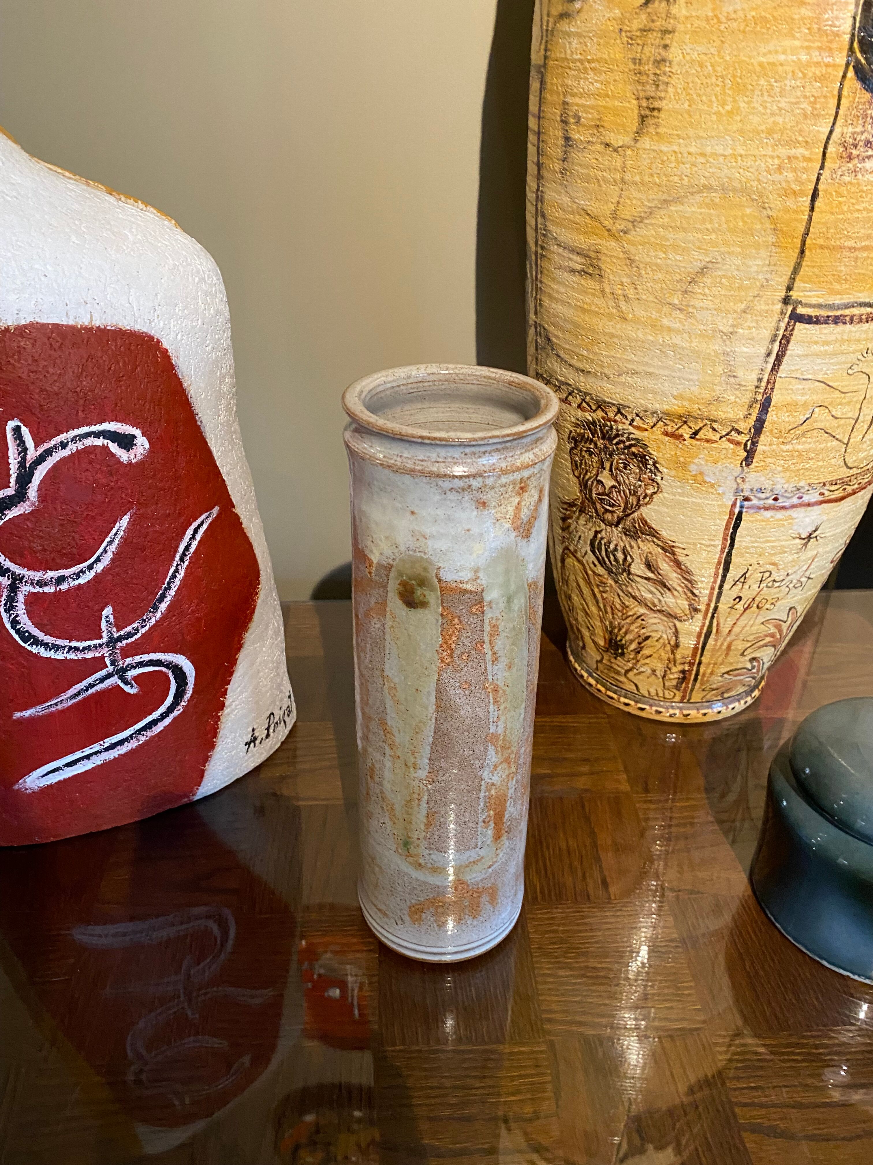 Volkof ceramic vase 1950s