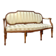 Natural wood sofa Louis XVI XVIII century